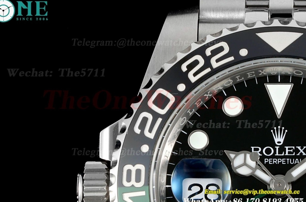 Sprite Master Jub SH3285 II GMT Black EWEF SS SS Dial 126720 40mm 1218